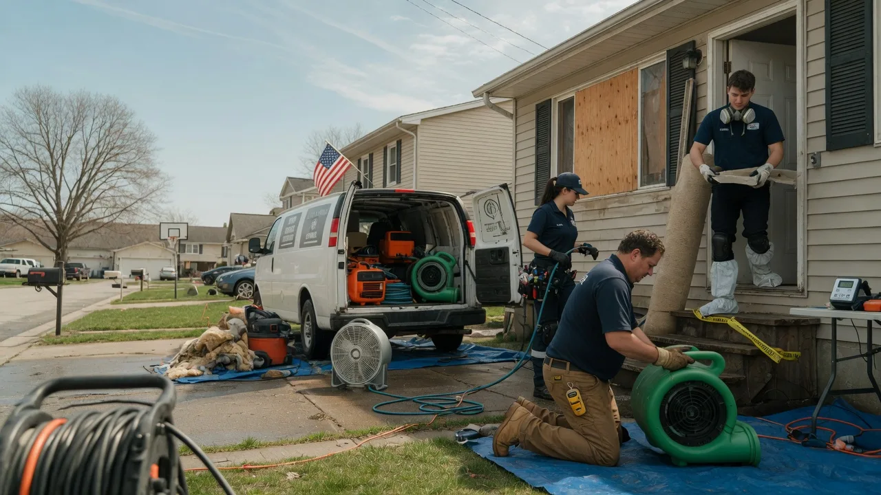 Water Damage Restoration in Saint Elmo, IL near me